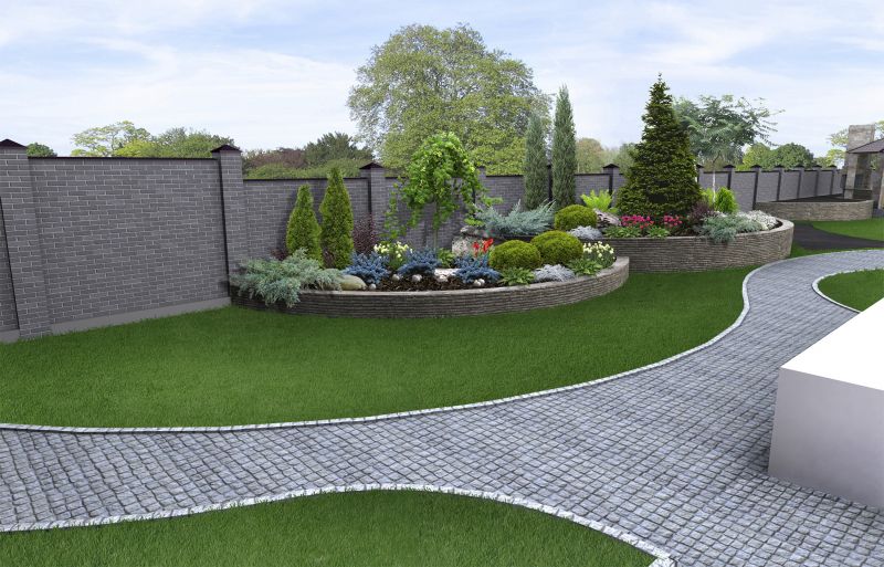 Brick paver pathway