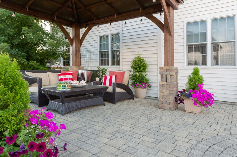 Seamless Paver Patio