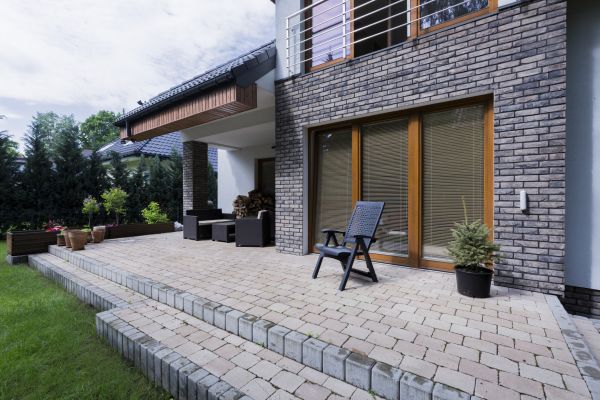 Backyard Paver Installation in Augusta