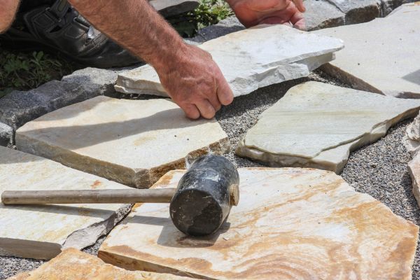 Cost of Stone Sidewalk Installation in Augusta