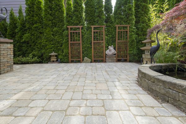 Cost of Backyard Hardscape Service in Augusta