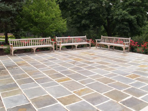 Slate Patio Installation in Augusta